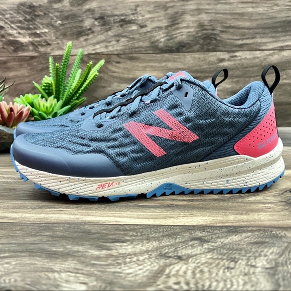 ⛔️SOLD⛔️NIB New Balance WIDE WIDTH Nitrel v3 Trail Running Shoes WTNTRCC3 Indigo - Picture 4 of 14